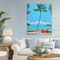 Stupell Industries Dreaming Of Palm Trees Canvas, design by John Jaster